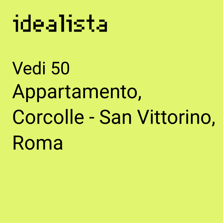 appartamento in vendita a Roma in zona Giardini di Corcolle