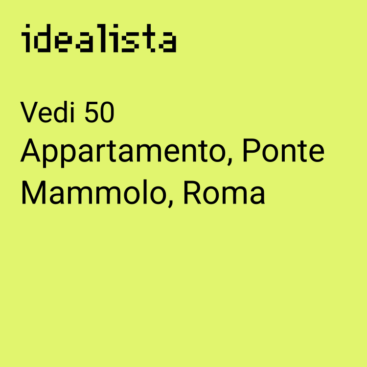 appartamento in vendita a Roma in zona Ponte Mammolo