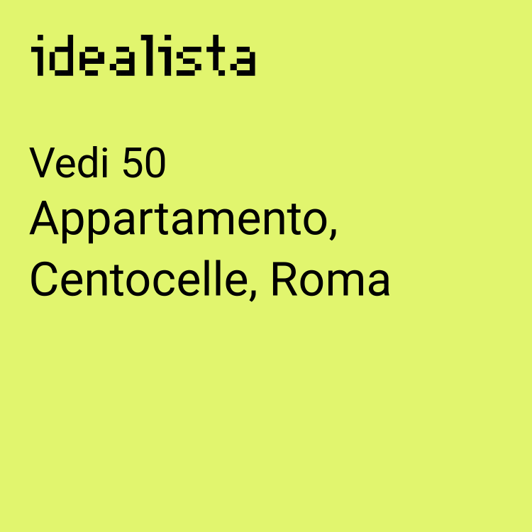 appartamento in vendita a Roma in zona Prenestino-Centocelle