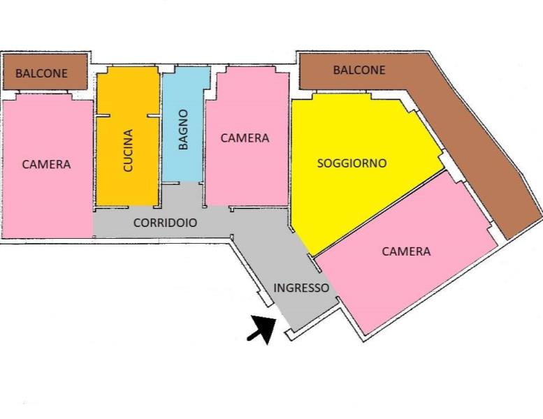 appartamento in vendita a Roma in zona Tiburtino