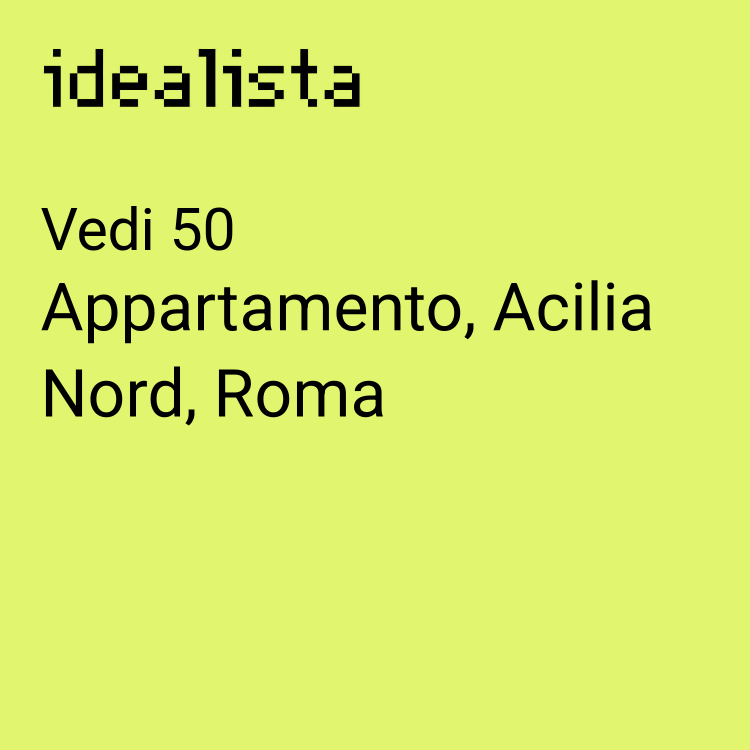 appartamento in vendita a Roma in zona Acilia