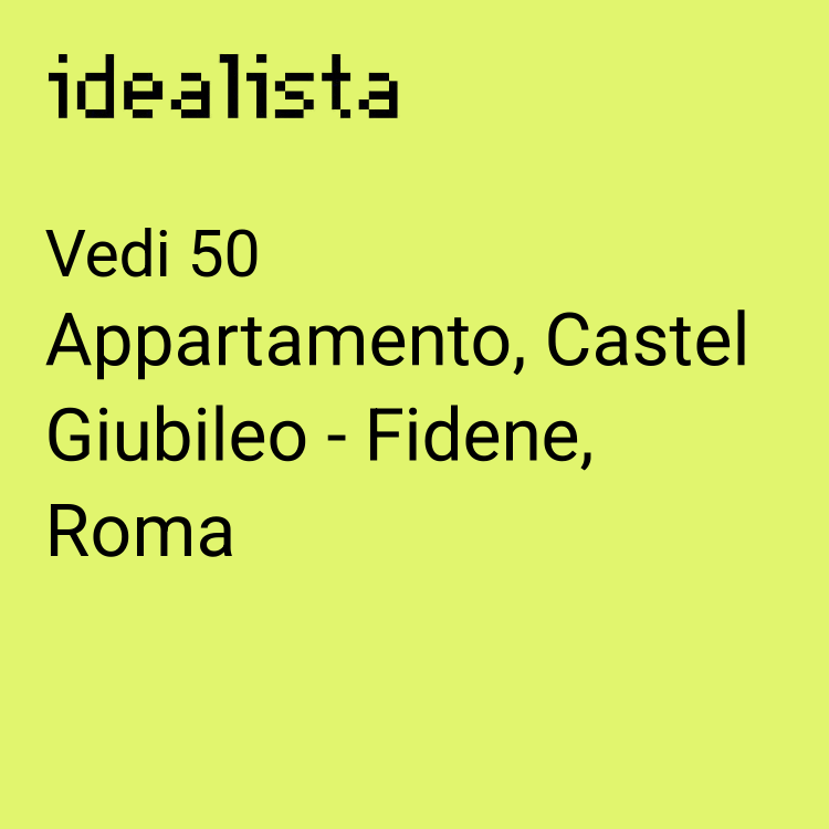 appartamento in vendita a Roma in zona Fidene