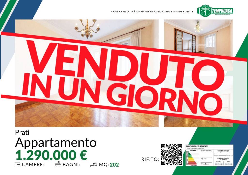 appartamento in vendita a Roma in zona Rione Prati