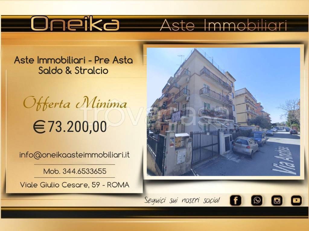 appartamento in vendita a Roma in zona Torre Angela