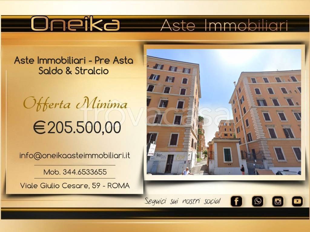 appartamento in vendita a Roma in zona Tuscolano