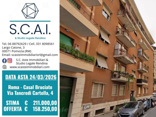 appartamento in vendita a Roma in zona Collatino