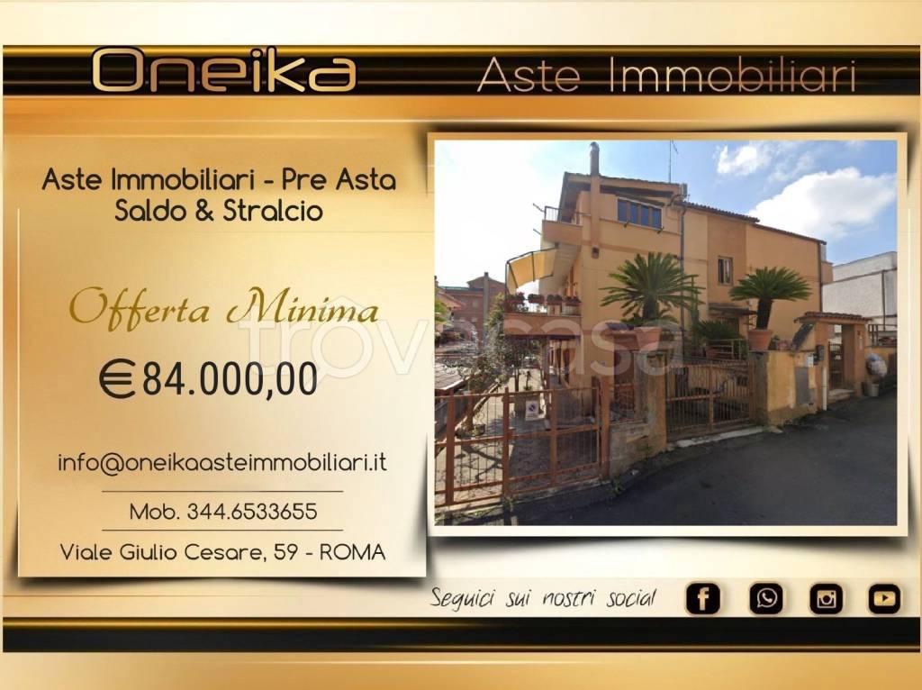 appartamento in vendita a Roma in zona Valle Muricana