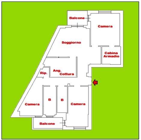 appartamento in vendita a Roma in zona Tuscolano