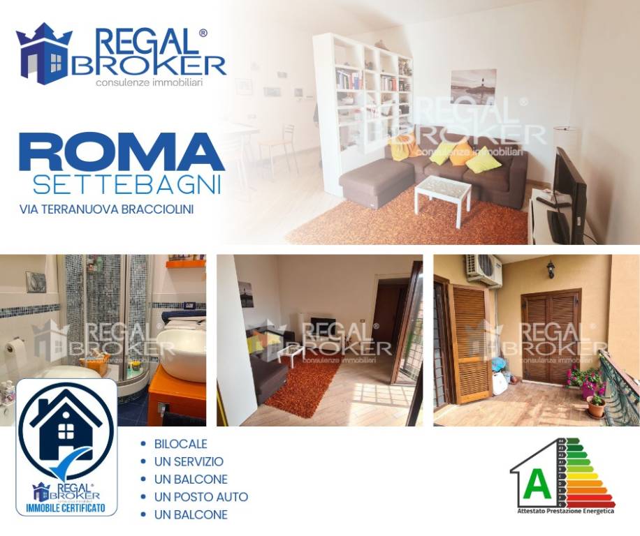 appartamento in vendita a Roma in zona Sette Bagni