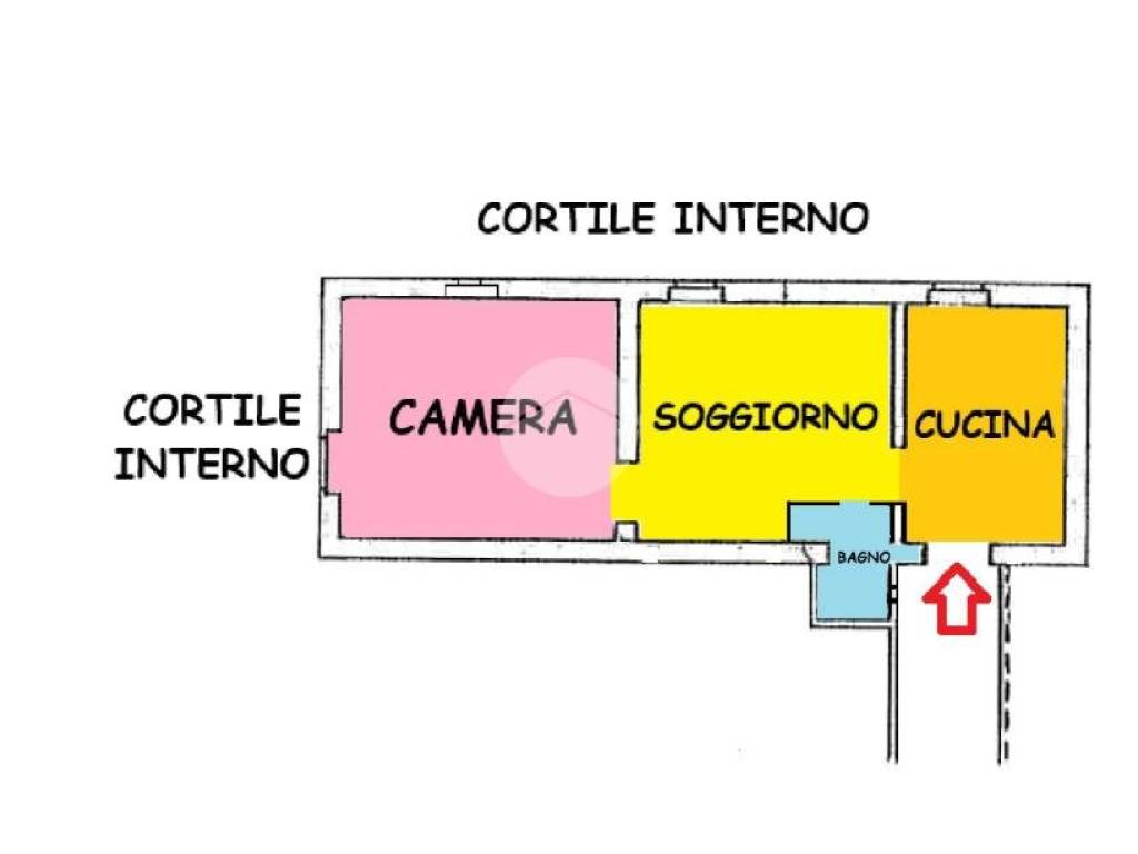 appartamento in vendita a Roma in zona Esquilino
