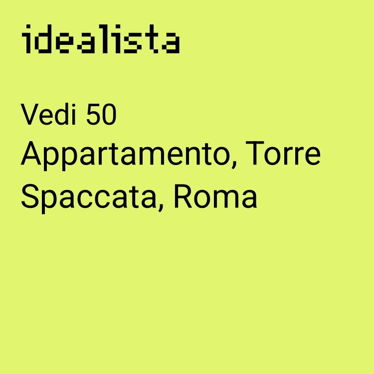 appartamento in vendita a Roma in zona Torre Spaccata