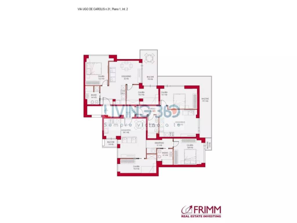 appartamento in vendita a Roma