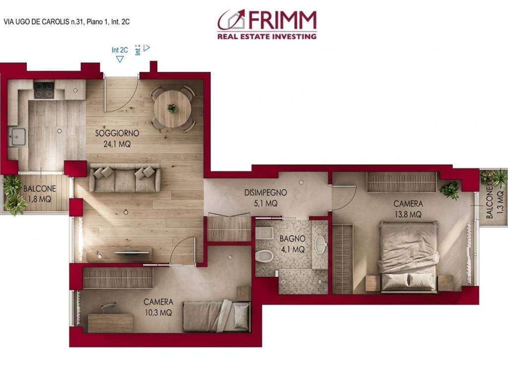 appartamento in vendita a Roma