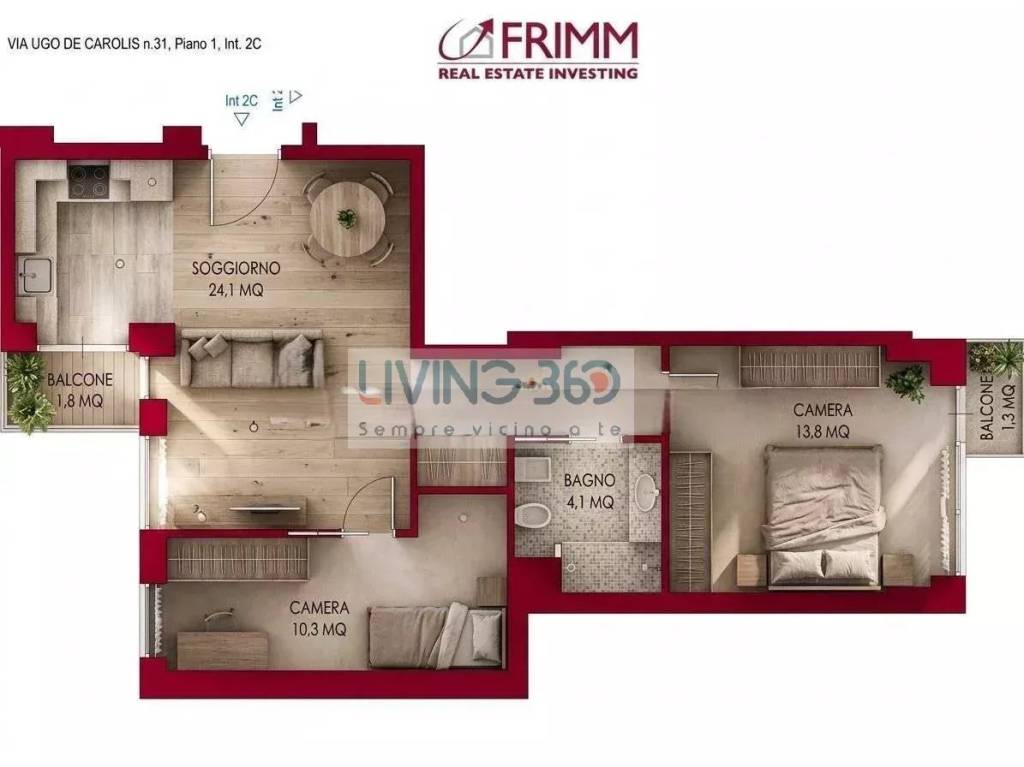 appartamento in vendita a Roma