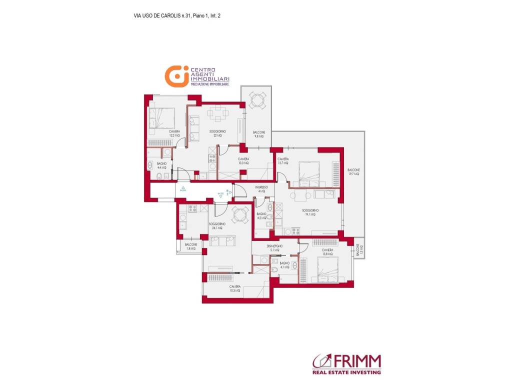 appartamento in vendita a Roma