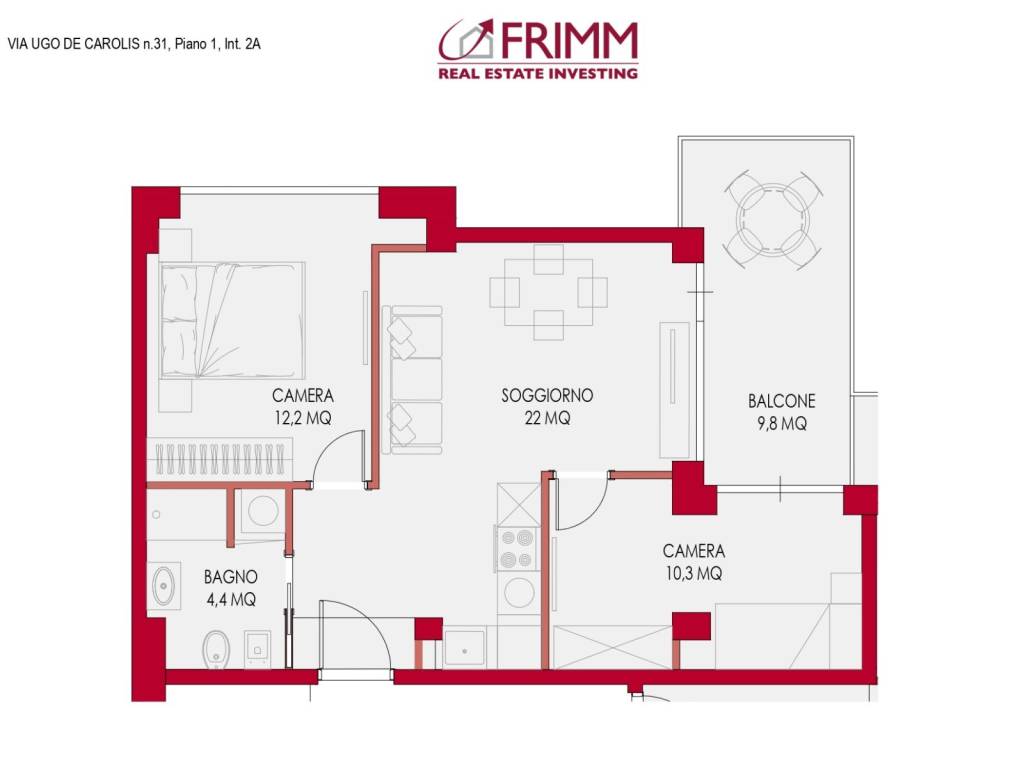 appartamento in vendita a Roma