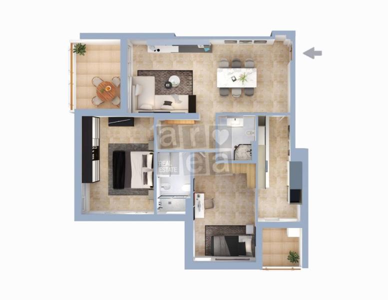 appartamento in vendita a Roma in zona EUR