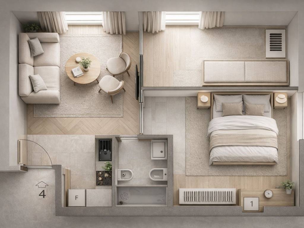 appartamento in vendita a Roma in zona Aurelio