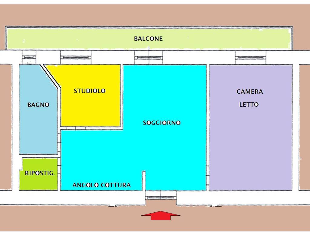 appartamento in vendita a Roma in zona Appio Latino