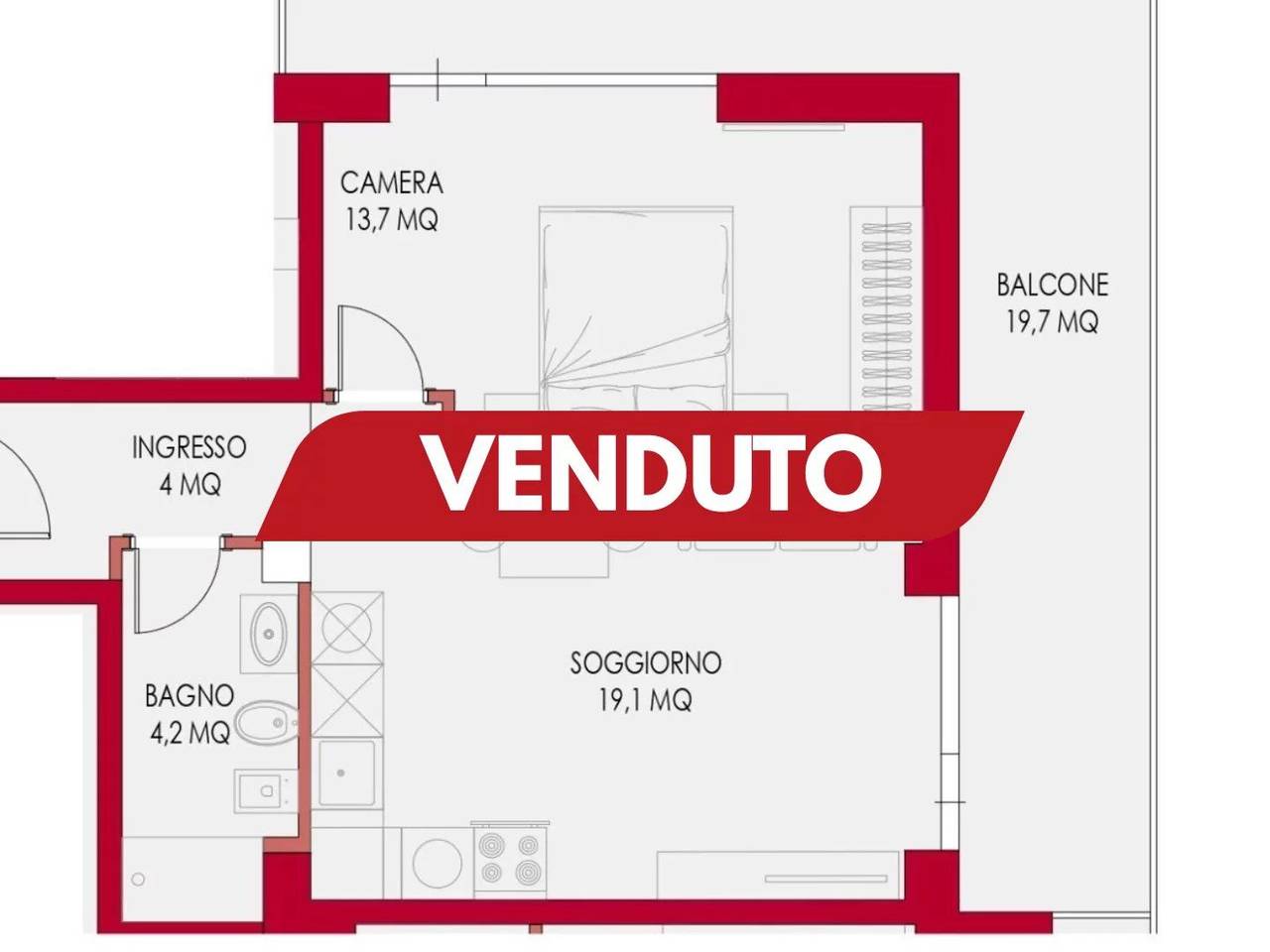 appartamento in vendita a Roma