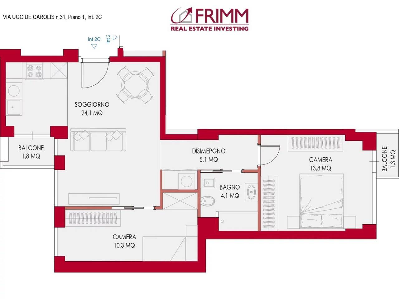 appartamento in vendita a Roma