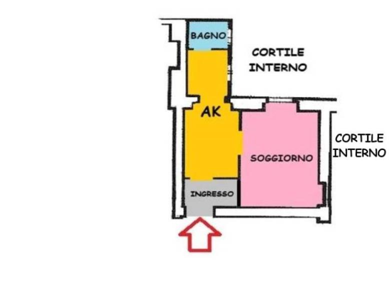 appartamento in vendita a Roma in zona Esquilino