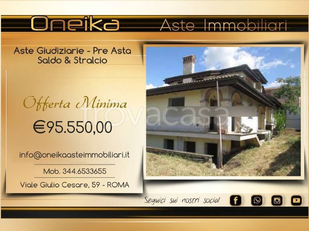 casa indipendente in vendita a Roma in zona Tor Vergata/Torrenova