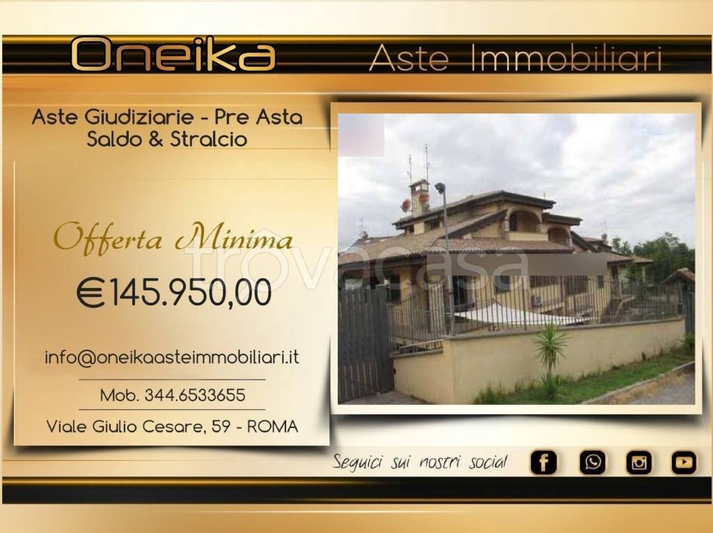 casa indipendente in vendita a Roma in zona Tor Vergata/Torrenova