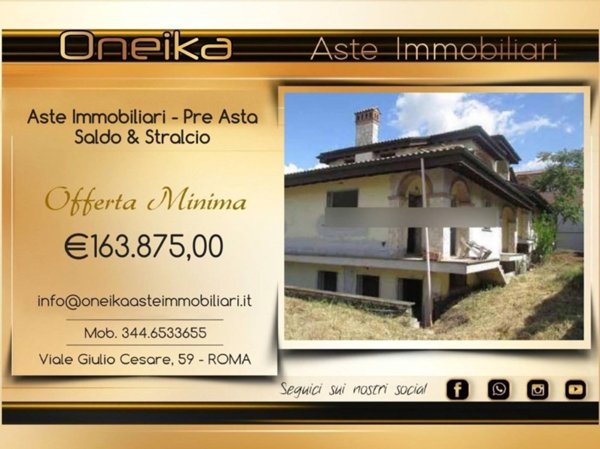 casa indipendente in vendita a Roma in zona Tor Vergata/Torrenova