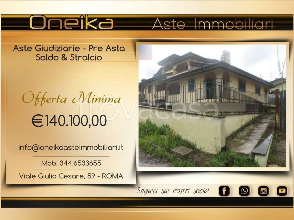 casa indipendente in vendita a Roma in zona Tor Vergata/Torrenova