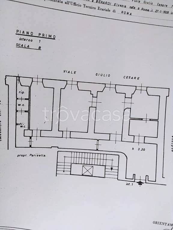 appartamento in vendita a Roma in zona Rione Prati
