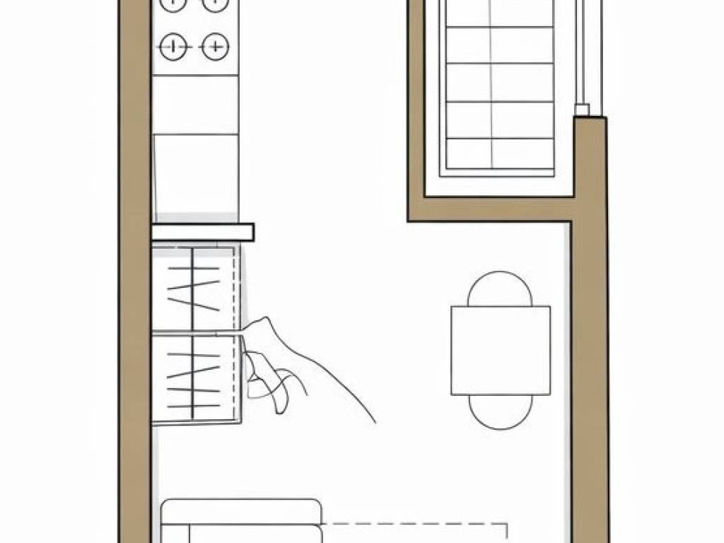 monolocale in vendita a Roma in zona Gianicolense