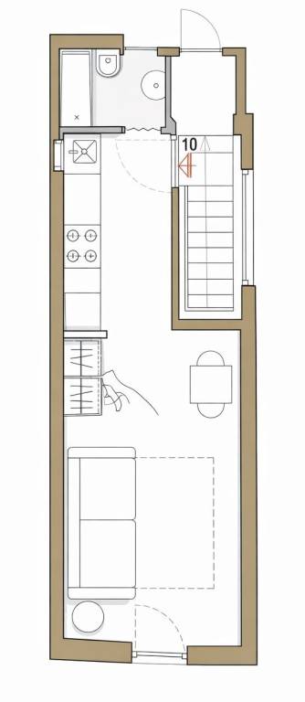 monolocale in vendita a Roma in zona Gianicolense