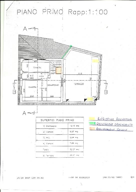 casa indipendente in vendita a Roma in zona Massimina/Casal Lumbroso