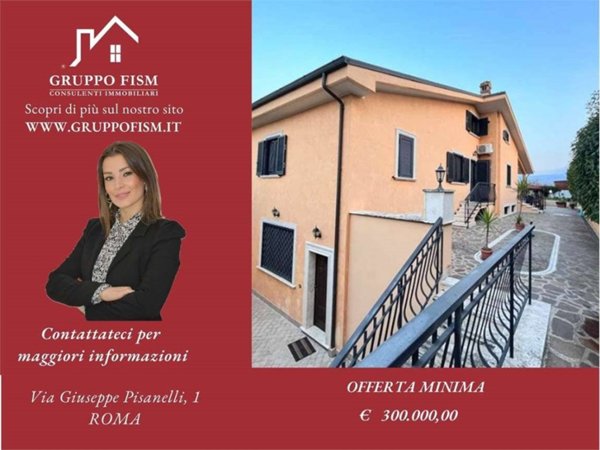 casa indipendente in vendita a Roma in zona Finocchio