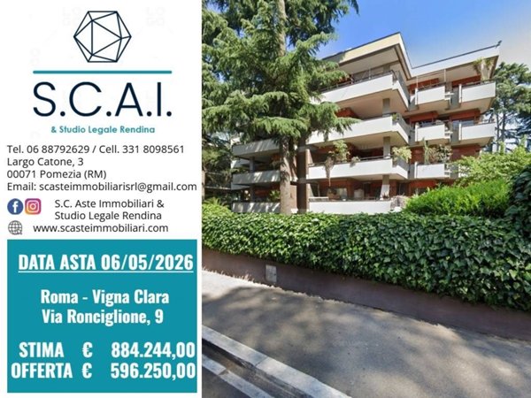 appartamento in vendita a Roma in zona Tor di Quinto