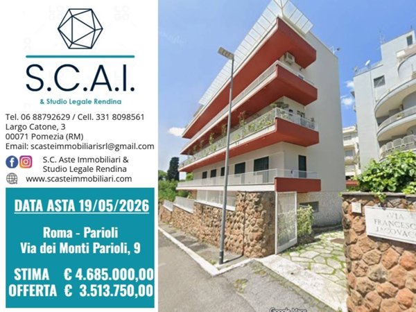 appartamento in vendita a Roma in zona Pinciano