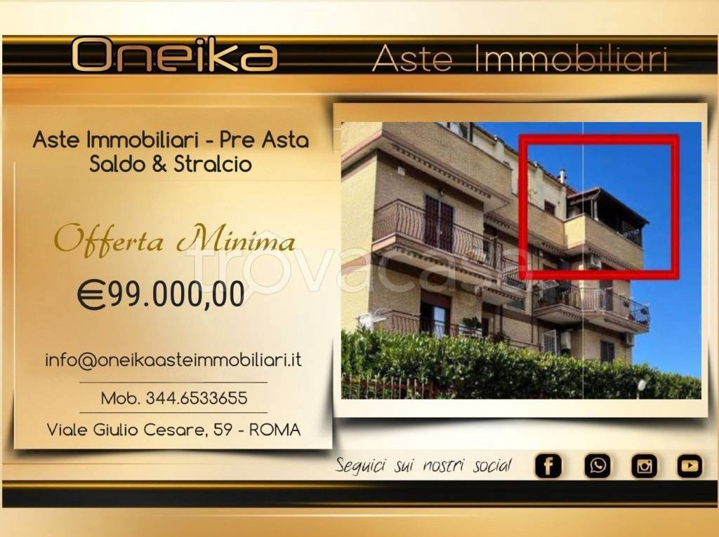 appartamento in vendita a Roma in zona Fidene