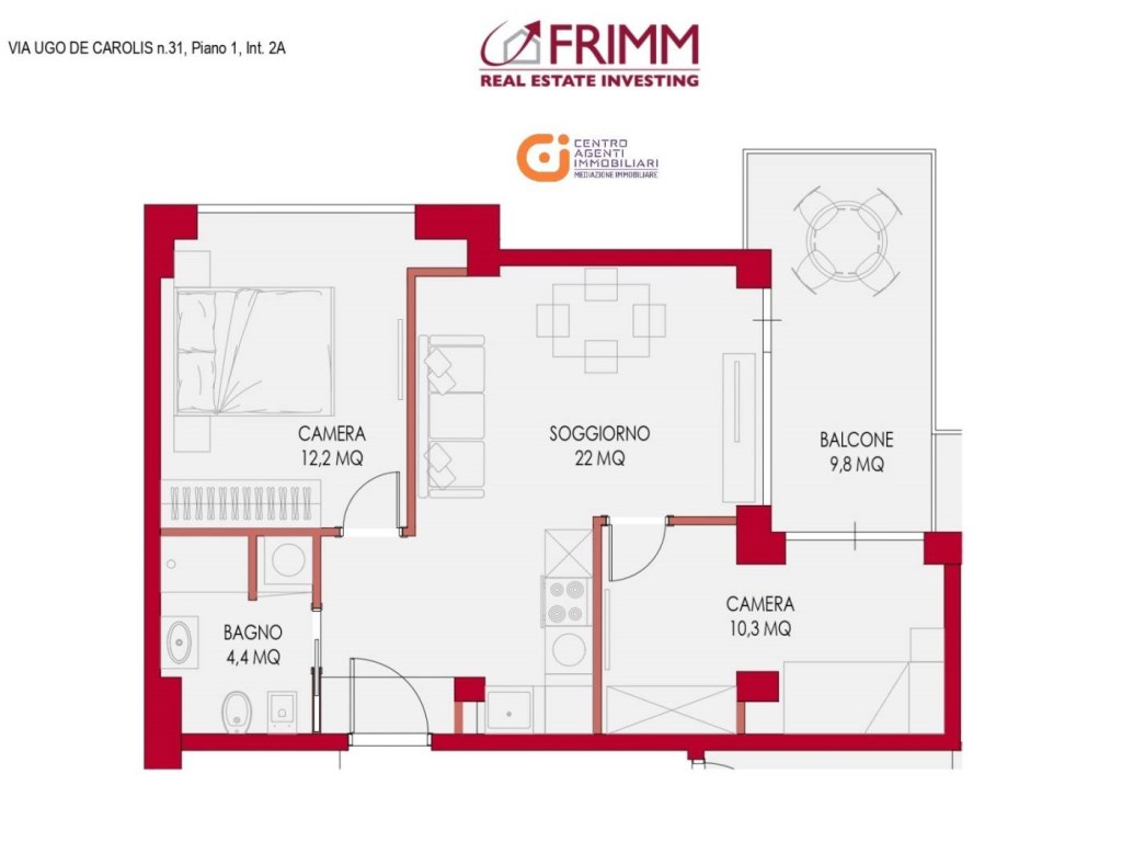 appartamento in vendita a Roma