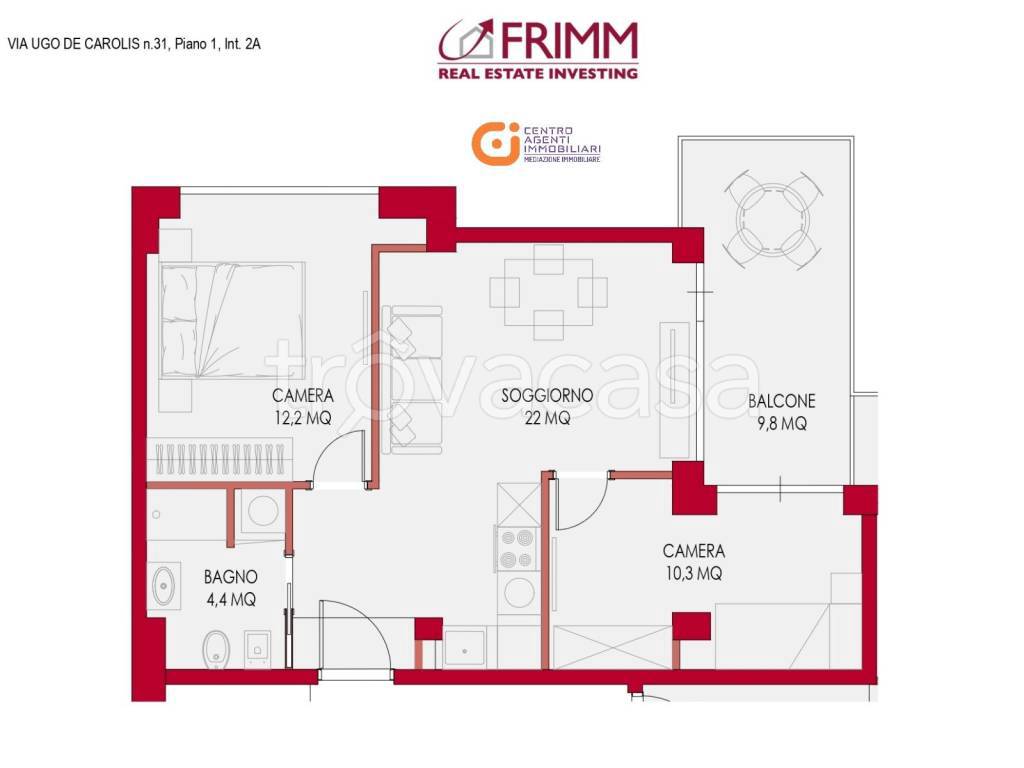 appartamento in vendita a Roma