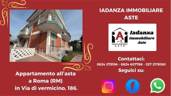 appartamento in vendita a Roma in zona Borghesiana