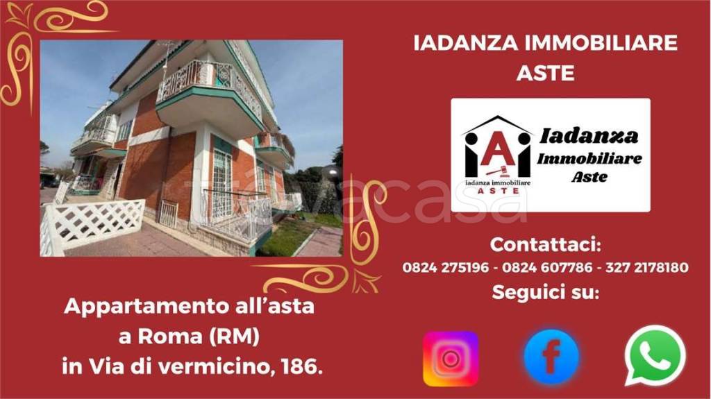 appartamento in vendita a Roma in zona Borghesiana