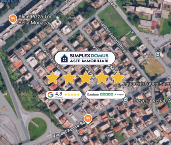 appartamento in vendita a Roma in zona Tor Bella Monaca