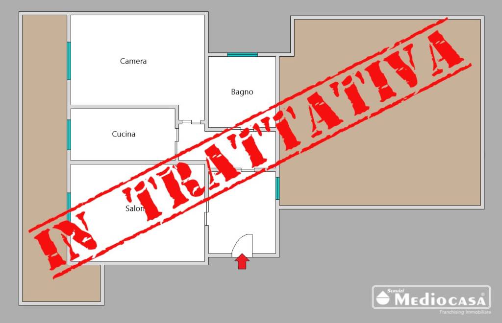 appartamento in vendita a Roma in zona Cinecittà