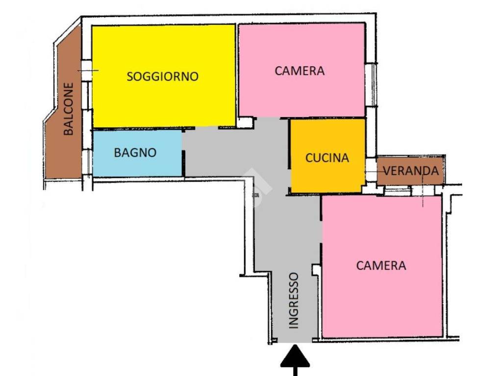appartamento in vendita a Roma in zona Tiburtino