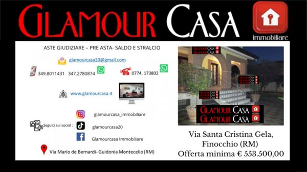 casa indipendente in vendita a Roma in zona Finocchio