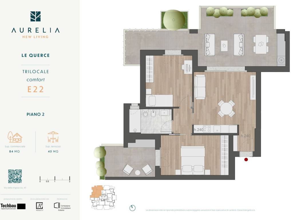 appartamento in vendita a Roma