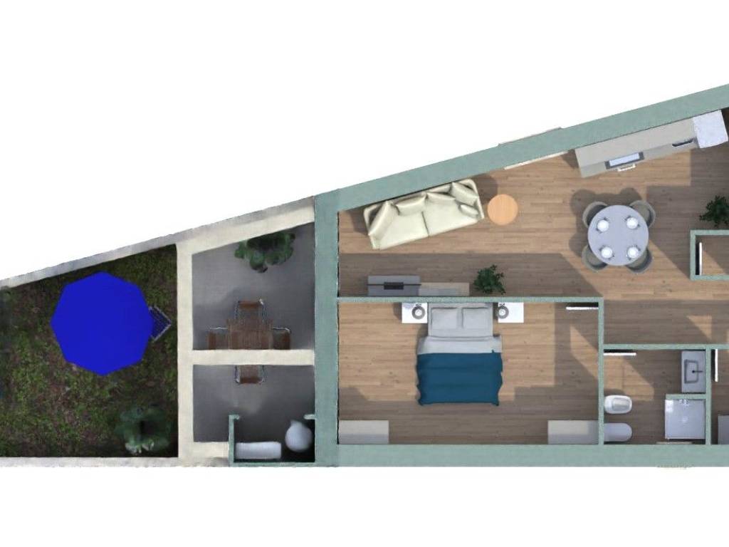 appartamento in vendita a Roma in zona Prenestino-Centocelle