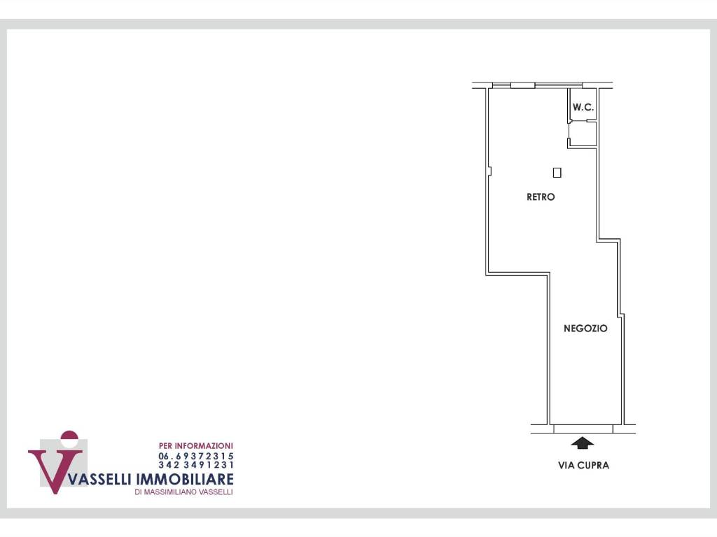 negozio in vendita a Roma in zona Pietralata