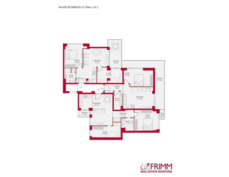 appartamento in vendita a Roma